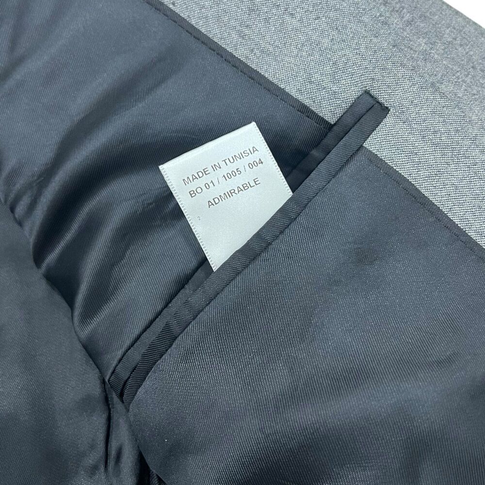 Reiss Gray 100% Wool Admirable Blazer 36 - Picture 9 of 10